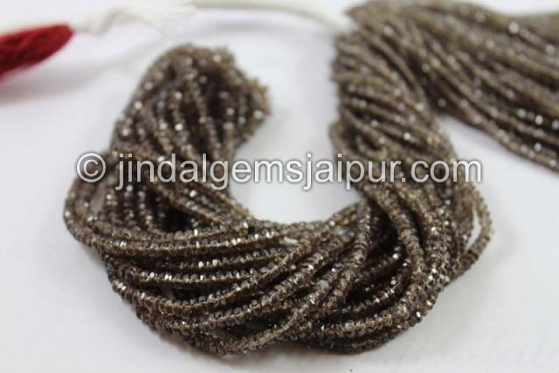 Colour Change Garnet Faceted Roundelle Beads